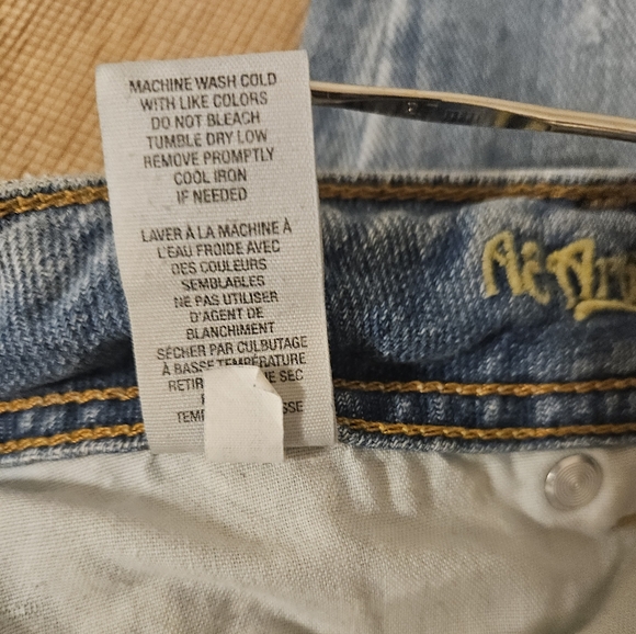 AMERICAN EAGLE Artist Vintage Jeans Cotton Distressed 14 R - Picture 16 of 16